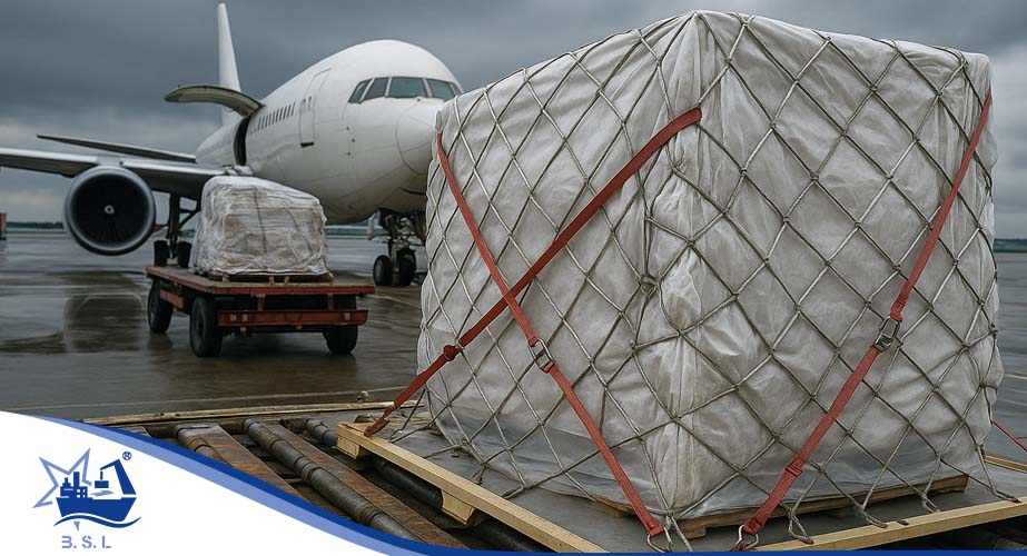 Lashing لشینگ بار چیست؟ امنیتی که دیده نمیشود 2 لشینگ هوایی (Air Cargo Lashing)
